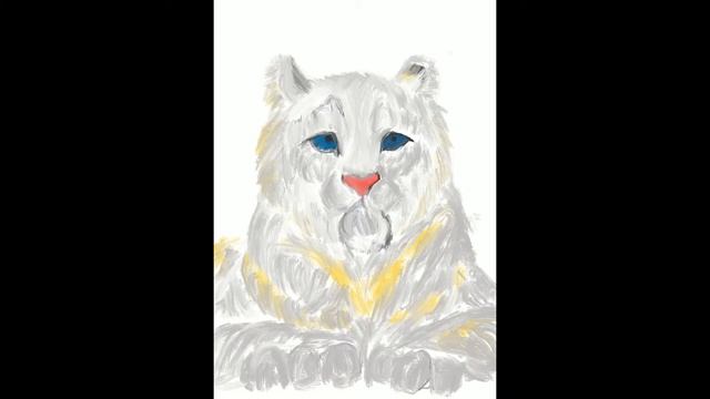 Снежного барса Рисую =/ смотреть онлайн