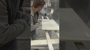 Покраска мдф эмалью.