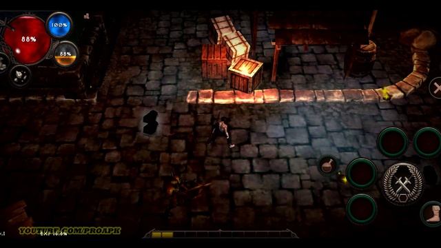 Dungeon and Evil Gameplay Android (Action RPG like Diablo) смотреть онлайн