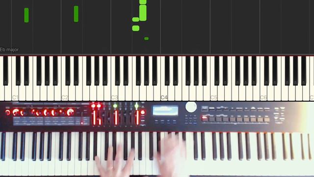 Your Song - Elton John - Advanced Piano Tutorial смотреть онлайн