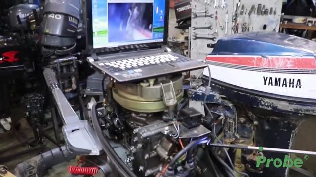 Диагностика лодочного мотора при помощи эндоскопа jProbe смотреть онлайн