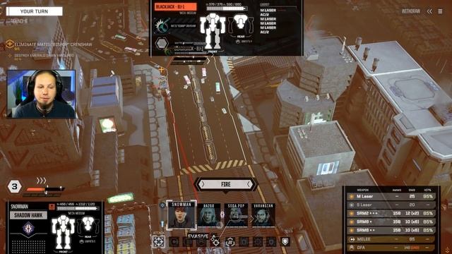 Doing What is Right - Battletech Urban Warfare DLC Career Mode Playthrough #26 смотреть онлайн