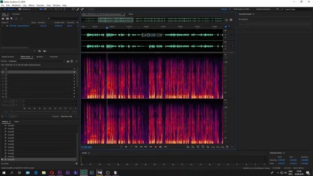 Обработка звука Adobe Audition | Как разделить аудиодорожки OBS смотреть онлайн