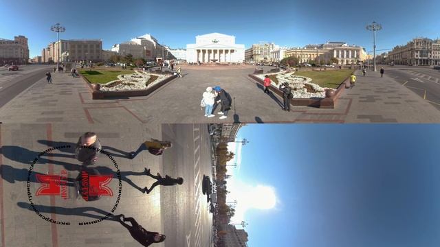 Виртуальная экскурсия вокруг Большого театра / Мос-Тур смотреть онлайн