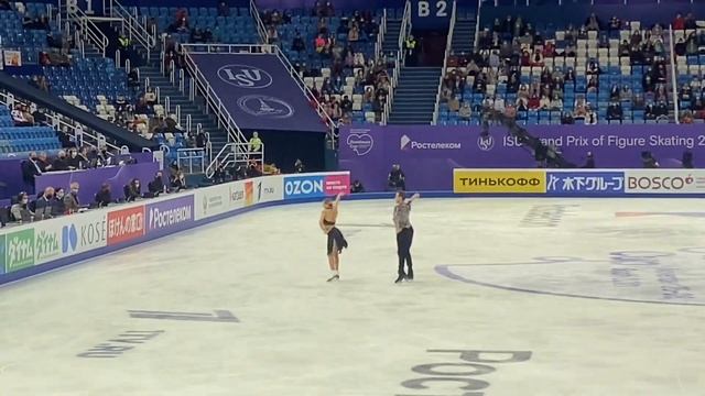Виктория Синицина, Никита Кацалапов. Римт-танец 26.11.2021 | Sinitsina, Katsalapov Rostelecom Cup смотреть онлайн