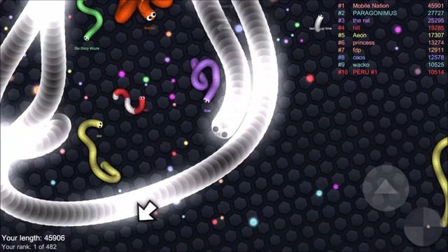 Slither.io GOD MODE HACK A.I. Snake 1,000,000+ Score Epic Slitherio Gameplay смотреть онлайн