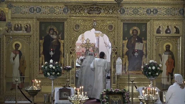 27.05.2023 Литургия. Попразднство Вознесения. Мч. Исидора смотреть онлайн