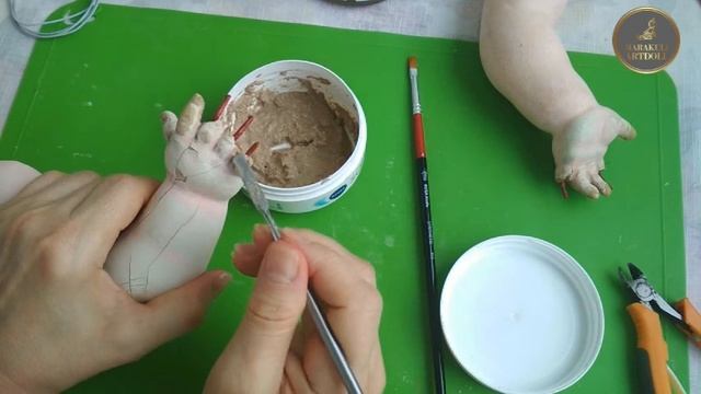 Реставрация пальцев антикварной куклы смотреть онлайн