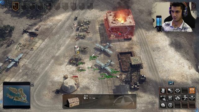 Прохождение Sudden Strike 4: The Pacific War #1 | БИТВА ЗА ОСТРОВ УЭЙК смотреть онлайн