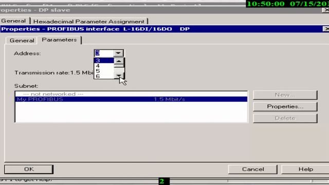 PLC Step7 Tutorial - How to Assign a Profibus DP Device Address смотреть онлайн