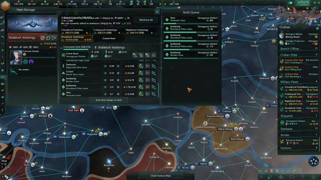 Building Race - [70] - Let's Play Stellaris Megacorp смотреть онлайн