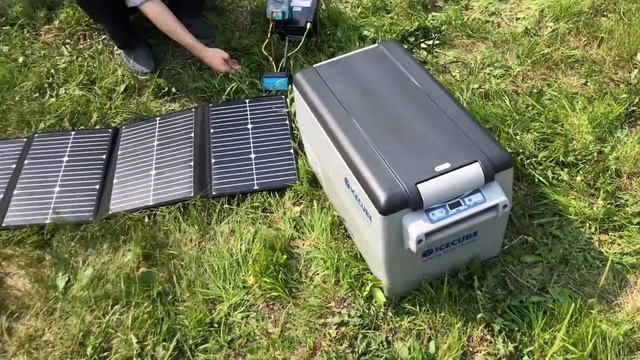 Подключение компрессорного автоморозильника IceCUBE к солнечным панелям
