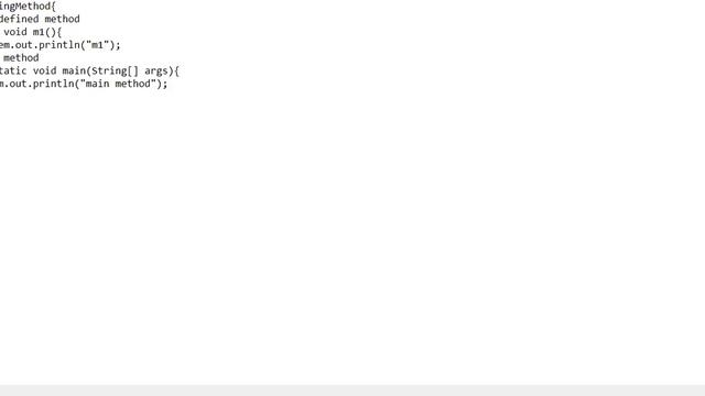 user defined method calling смотреть онлайн