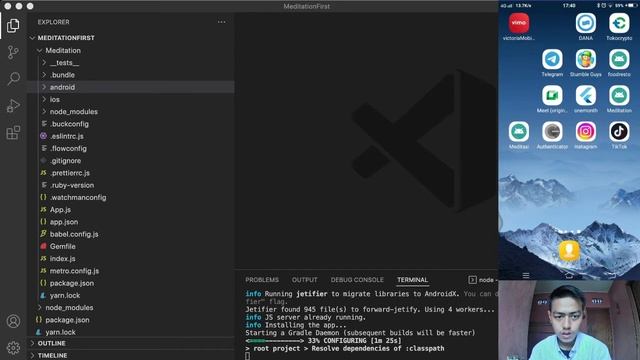 Meditation App Run Project [Part 2] React Native Mobile App смотреть онлайн