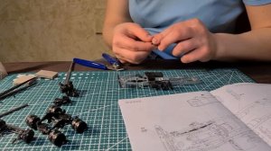 КАМАЗ обзор, полная сборка и окраска масштабной модели грузовика. AVD Models. Моделизм