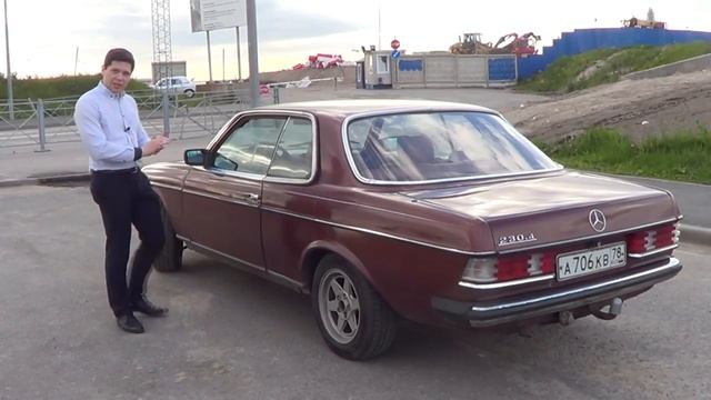 123-й Мерс КУПЕ 1978 года!!!Диковина на карбюраторе и с АКПП. смотреть онлайн