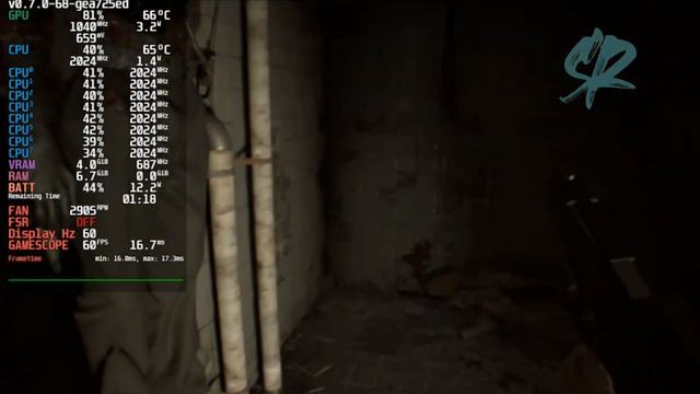 Testing Resident Evil 7 On Steam Deck 🎮  #steamdeck #residentevil #residentevil7