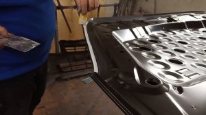 Как нанести шовный герметик красиво без "бабочки"