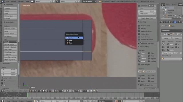 Blender 2.79b - mesh modelling LEGO minifigure pt. 5 - hand смотреть онлайн