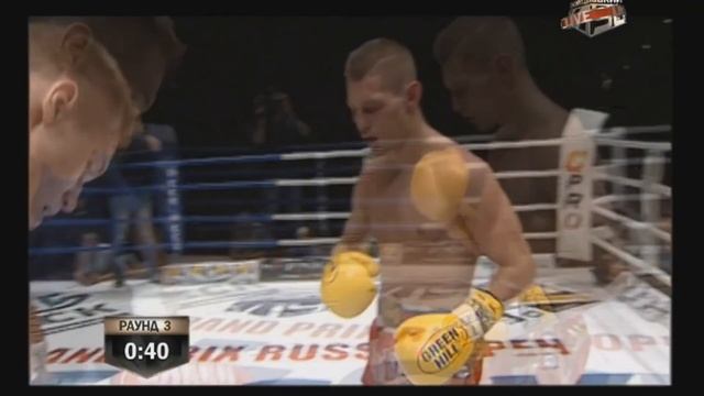 GPRO ( Muay-thai ) Артем ШПОРА Пашпорин VS Андрей ПУЛЯ Кулебин