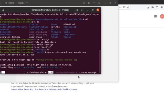 ReactJS - Set up your environment | Easy setup for Windows, Mac, Ubuntu смотреть онлайн