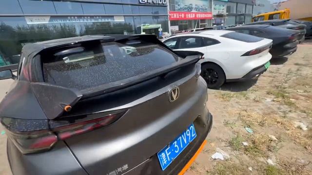 ChangAn UNI-K  UNI-T UNI-V обзор и ТестДрайв в Китае #чанган #авто #китайскиеавто