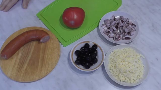 Мини Пицца рецепт Тесто для Пиццы. Школьная пицца! Pizza Кулинарный Клуб смотреть онлайн