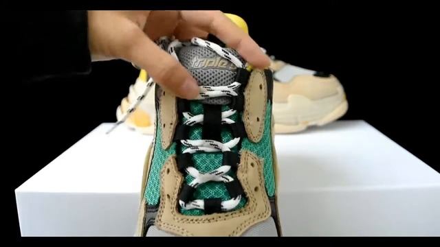 Real VS Fake Balenciaga Triple S Unboxing Review Legit Check смотреть онлайн