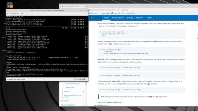 Lee's Linux install docker ce on minimal centos смотреть онлайн