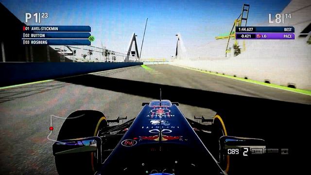 F1 2012 Career Mode Walkthrough Part 33 - Blocking In The Straightaway Is A Bad Idea смотреть онлайн