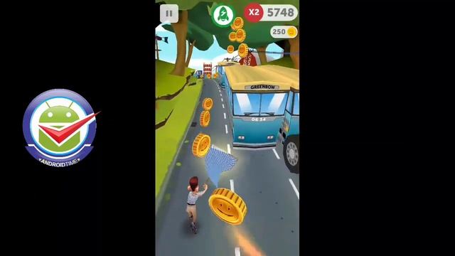 Run Forrest Run gameplay HD Android game смотреть онлайн