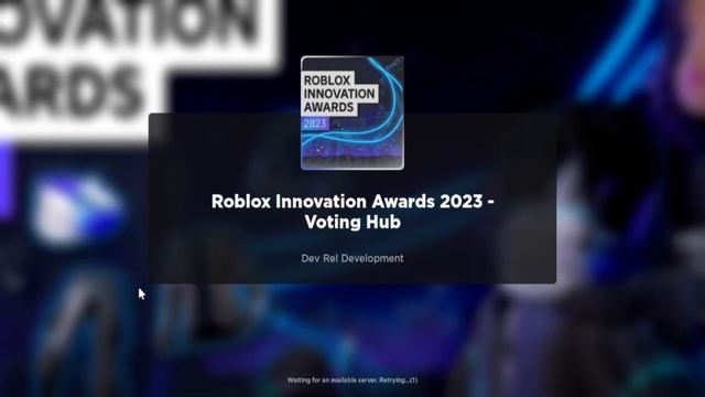 HOW To Get All Roblox Innovation Awards 2023 Voting Hub Items! смотреть онлайн