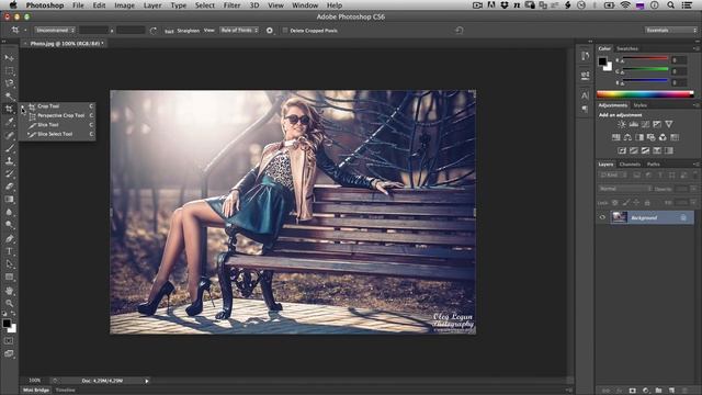 Adobe Photoshop для начинающих. Урок 1 - Знакомство с интерфейсом Photoshop смотреть онлайн