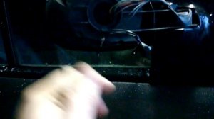 Рено Сценик 1, замена датчика наружной температуры воздуха.