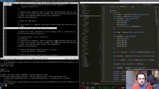 Logging with Postcard, Serde, and COBS смотреть онлайн