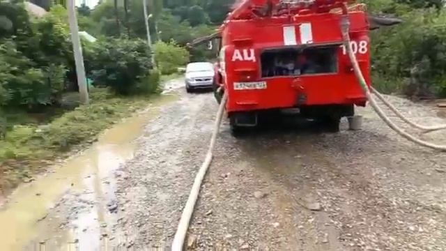 Откачка воды в Хадыженске смотреть онлайн
