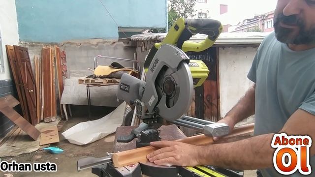 Riyobi R18ms216 Tanıtımı Ve Supurgelik Kesimi