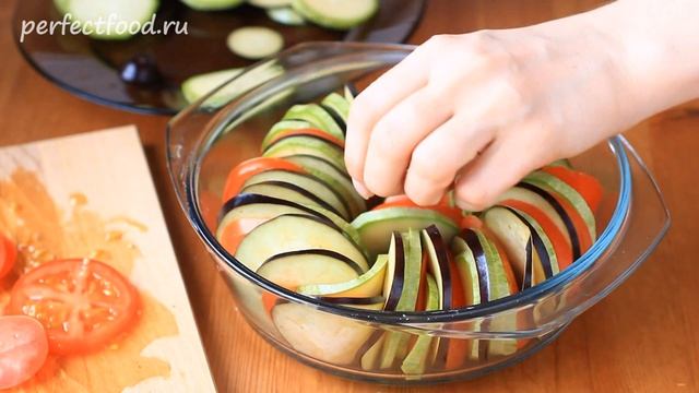 Рататуй - рецепт: запечённые овощи по-французски | Добрые рецепты смотреть онлайн