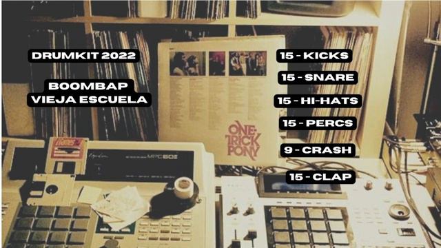 (FREE) BOOMBAP OLD SCHOOL DRUMKIT 2022 | Free Drum Kit Download