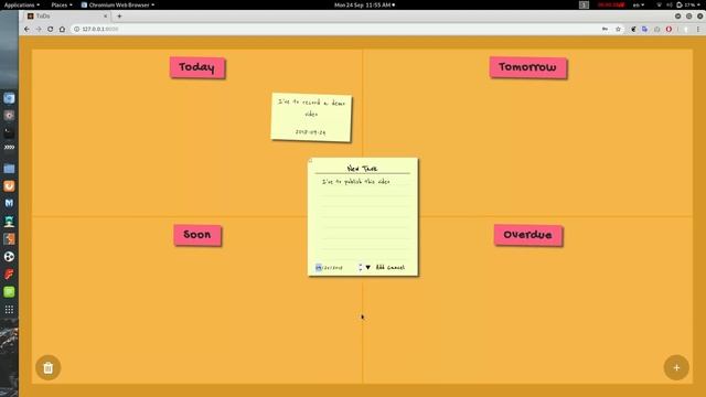 Advanced TO-DO agenda - PHP(Laravel). смотреть онлайн