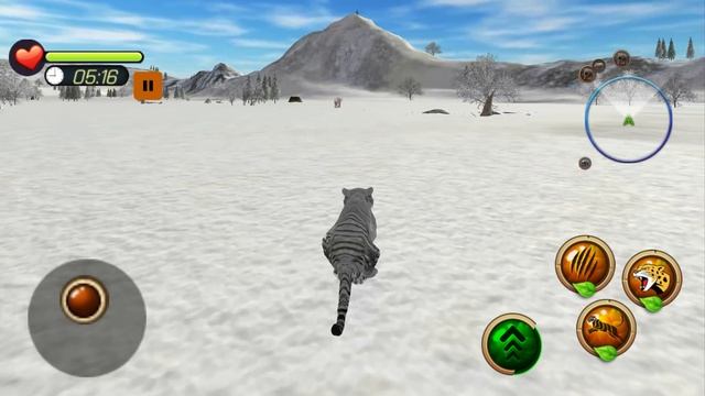 Симулятор Странного Снежного ТИГРА с Кидом #1 Баги в Arctic Tiger Simulator на ПУРУМЧАТА