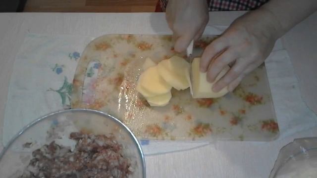 ПИРОГ "КУЛИБЯКА" картошка с мясом. ОЧЕНЬ ВКУСНЫЙ!!! смотреть онлайн