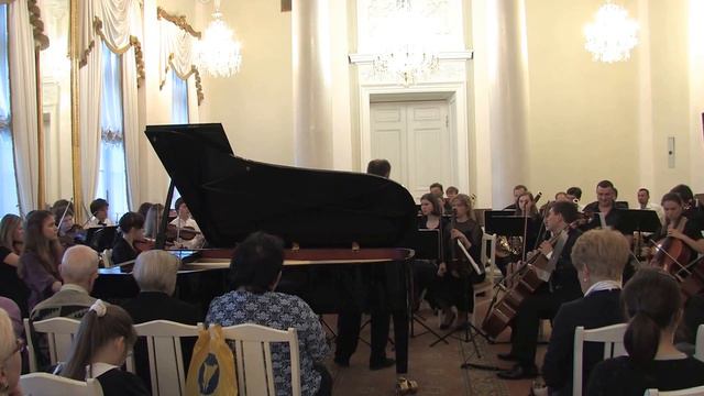 Концерт Симфонического оркестра выпускников Аничкова дворца 2 часть смотреть онлайн