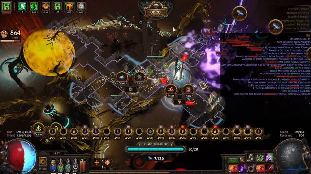 [PoE 3.24] ~1 Div Budget 3x Teal Blight-Ravaged Farmer - Poison Hexblast Pathfinder