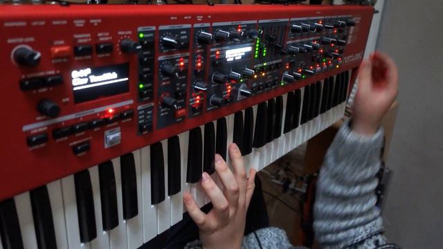 Electronic music made using squeaking door (Octatrack, Nord Wave 2) смотреть онлайн