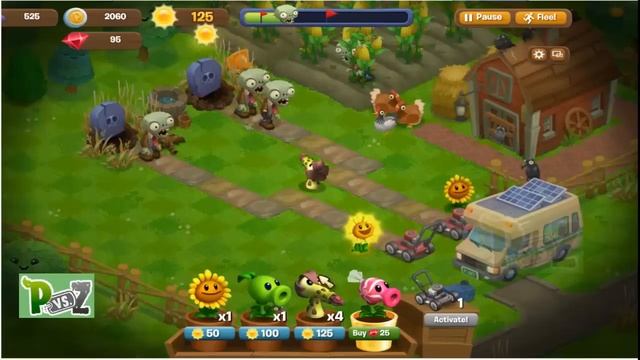 Plants vs. Zombies Adventures Part -1 смотреть онлайн