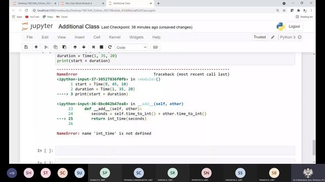 Python - Additional Class Module 4 смотреть онлайн
