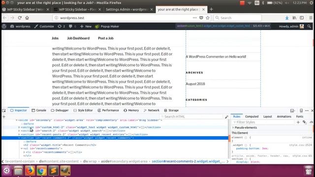 Add a Sticky Sidebar to WordPress смотреть онлайн