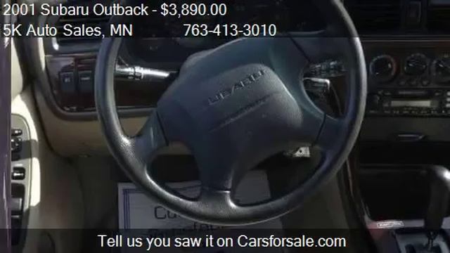 2001 Subaru Outback w/RB Equip - for sale in East Bethel, MN смотреть онлайн
