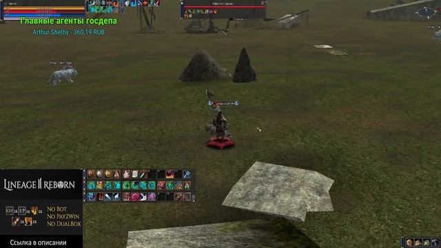 Играем в Lineage 2 на L2reborn Interlude X1